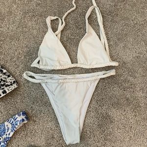 Tobi white bikini